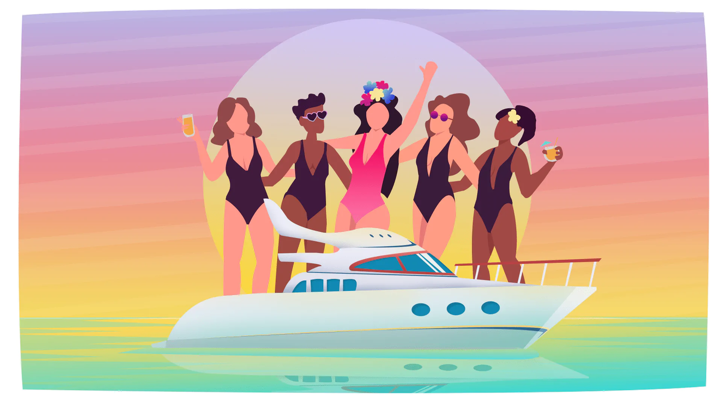 Private Bachelorette Party Boat Charter